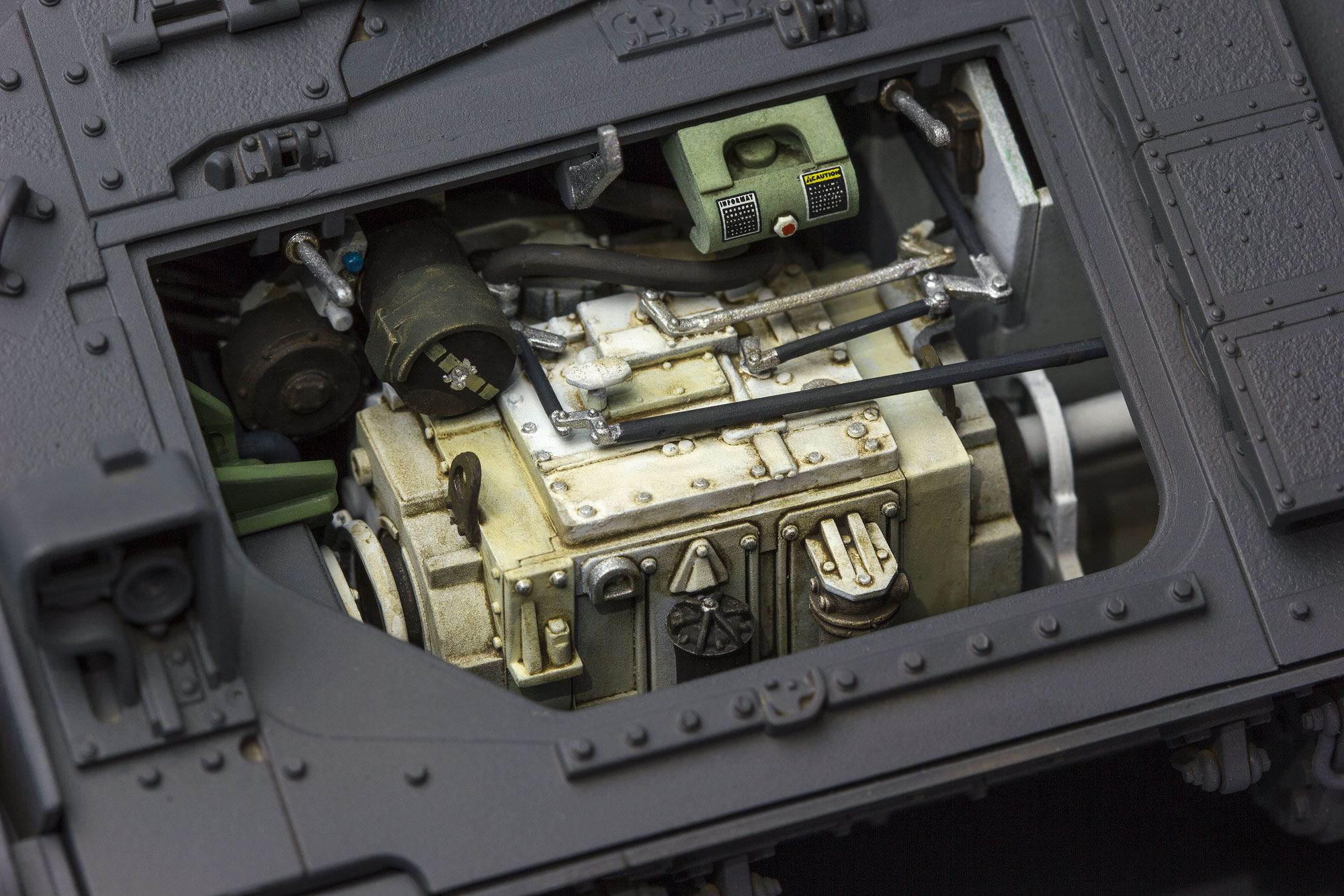 SPS-017 U.S. CAVALRY FIGHTING VEHICLE M3A3 BRADLEY w/BUSK III INTERIOR SET Meng