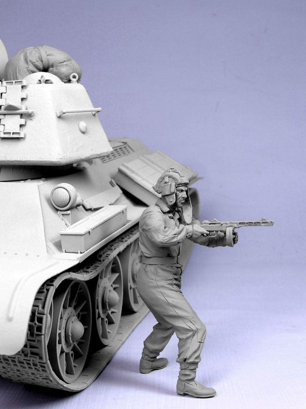 T35114 Экипаж подбитого советского танка II (T-34/76) (2) Tank