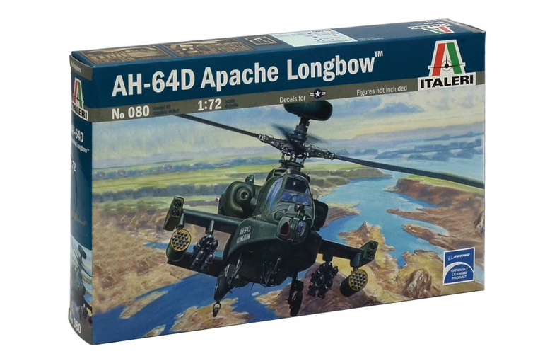 080ИТ Вертолет AH-64D Apache Longbow Italeri