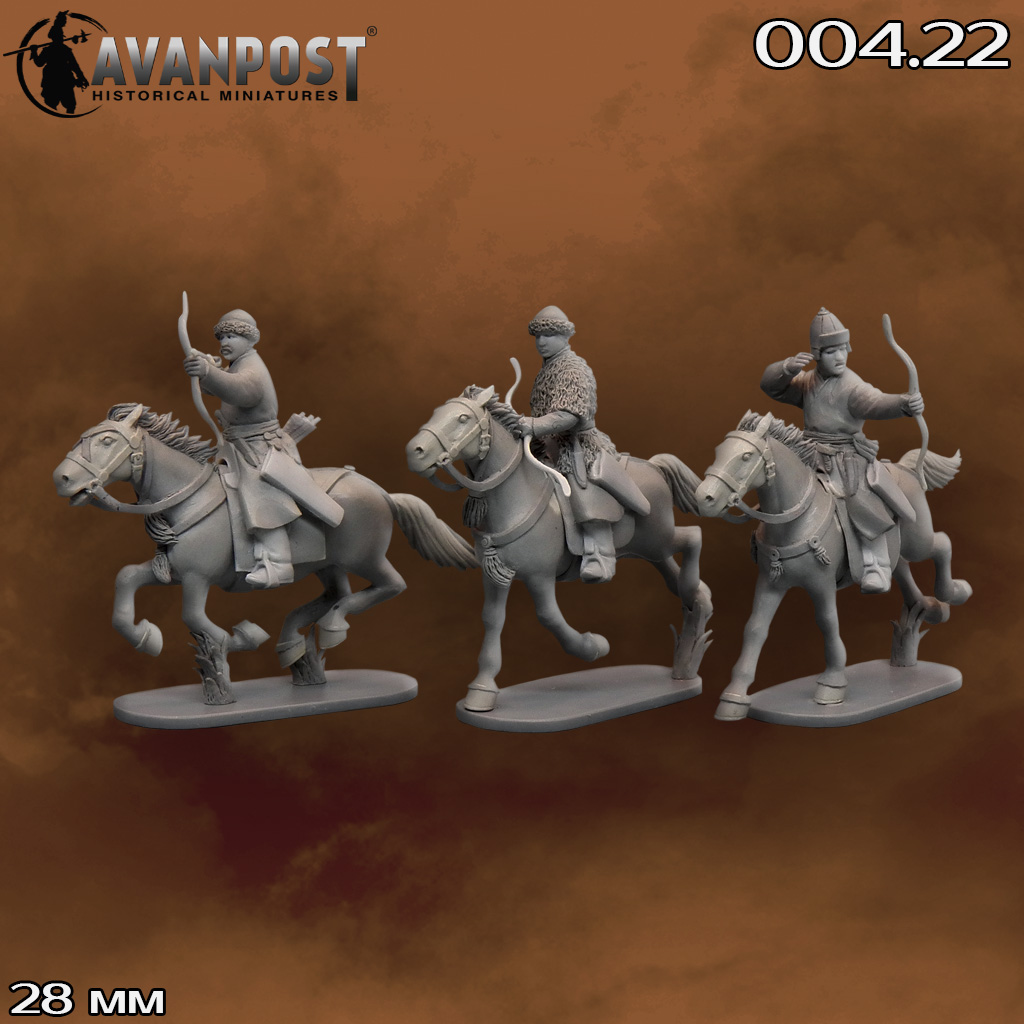 004.22АП Сибирско-татарская конница, XVII в (набор 1) Аванпост