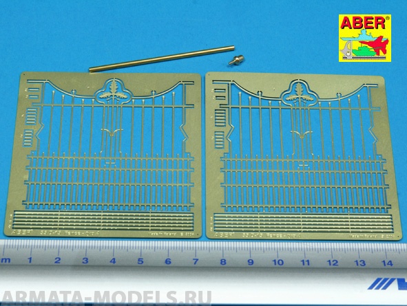 ABR-35-D-15  Дополнения для  Fence type A для  1/35