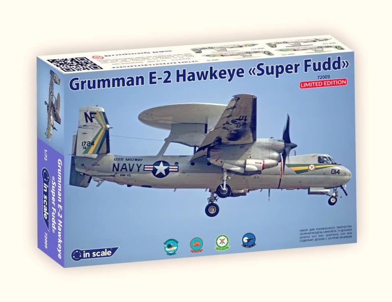 72009 E-2 Hawkeye - самолет ДРЛО InScale