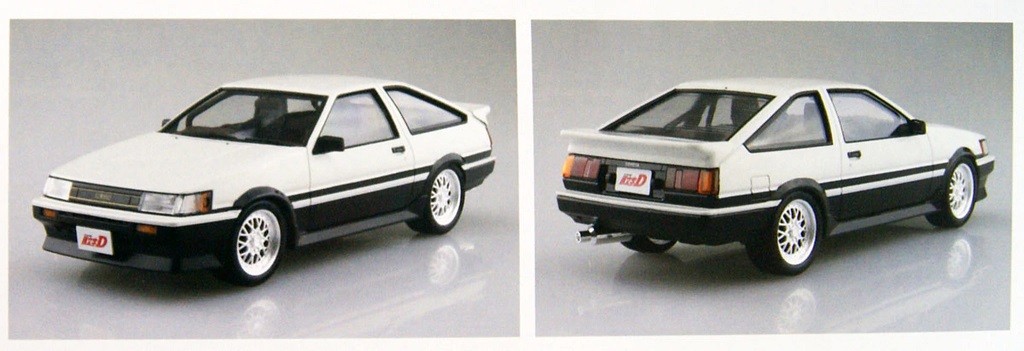 05736 Toyota Levin AE86 Akiyama Wataru Aoshima