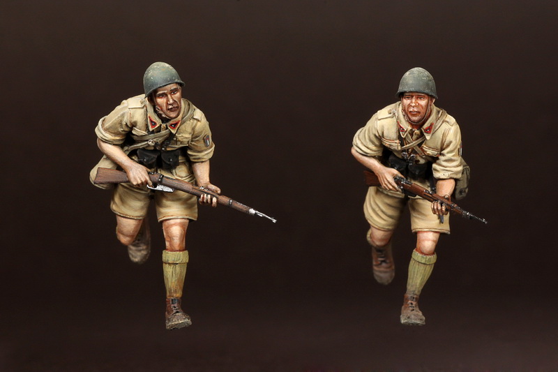 3623SOGA Italian Guastatori in North Africa. SOGA Miniatures