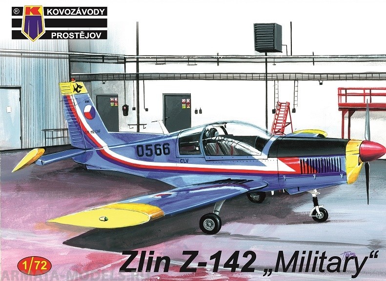 KPM0143 Zlin Z-142 military KP Models