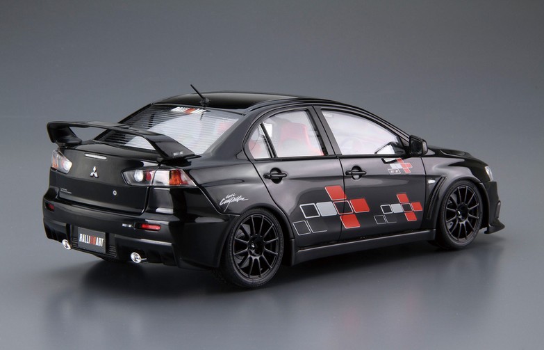 05987 Mitsubishi Lancer Evolution X RalliArt '07 Aoshima