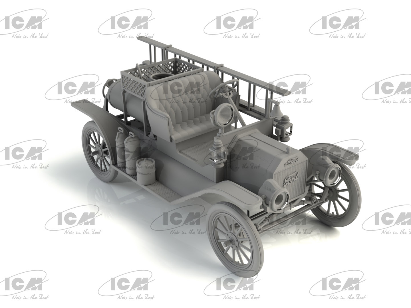 35605 Model T 1914 Fire Truck, Американский пожарный автомобиль ICM