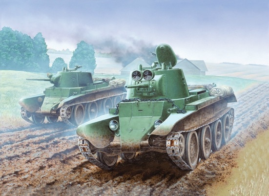 ЕЕ35112 БТ-7 обр. 1937 поздняя версия легкий танк Восточный экспресс