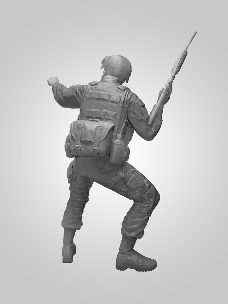 16103 Фигура, Боец подразделения «Дельта» (Могадишо, 1993 г.) ICM