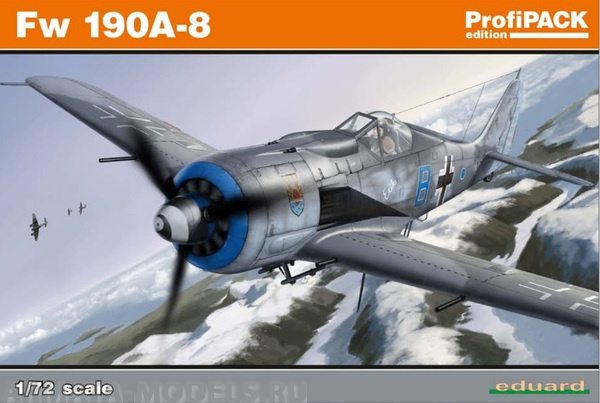 70111 Самолет Fw 190A-8  (Eduard) 1/72 EDUARD