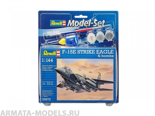 63972 Набор Американский Истребитель-бомбардировщик Макдоннелл-Дуглас F-15E «Страйк Игл» Revell