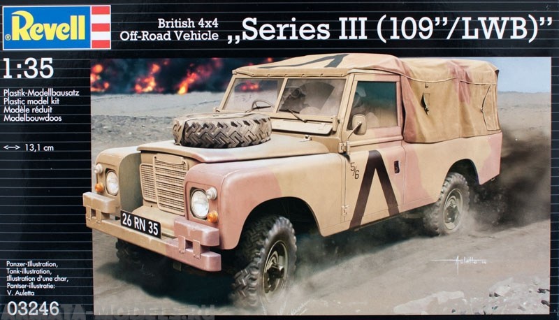 03246 Автомобиль British 4x4 Off-Road Vehicle109 Revell