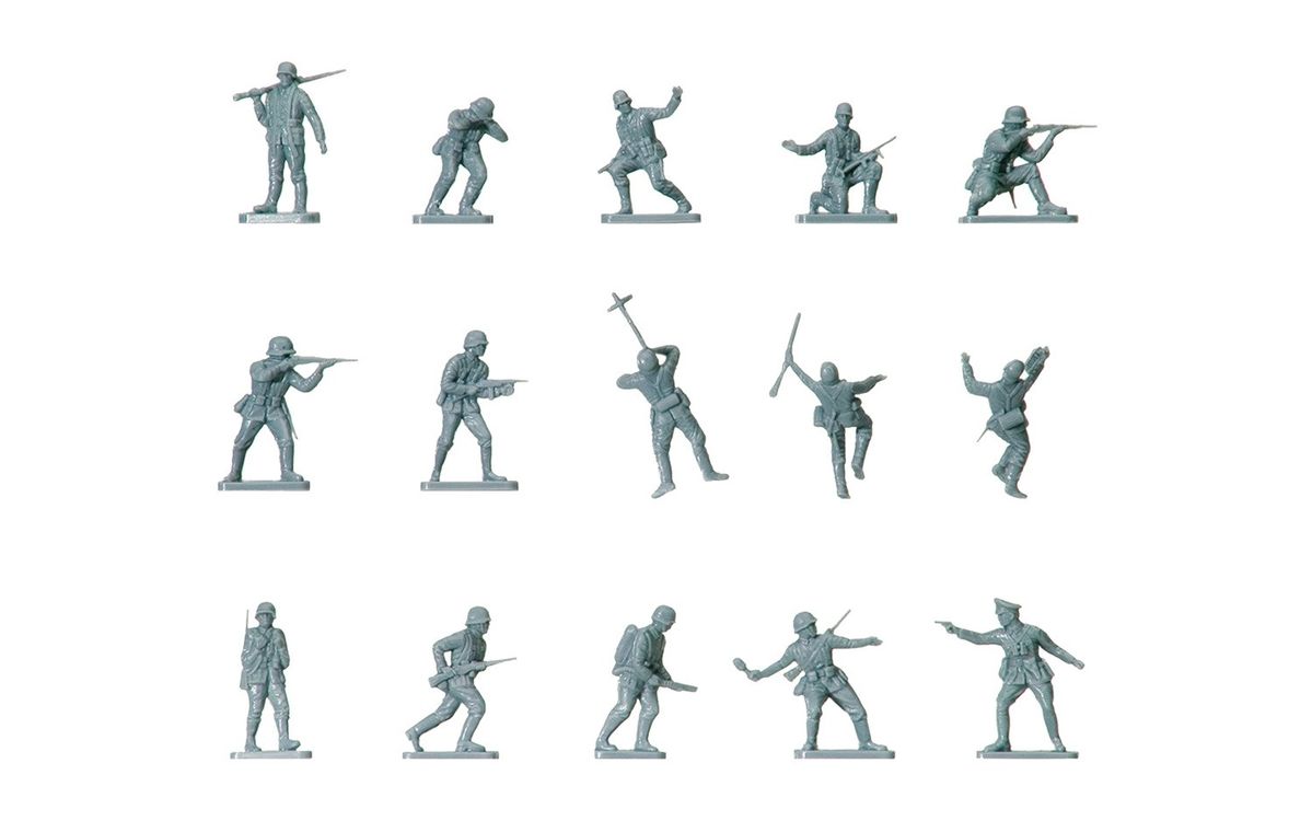 A00705 Набор фигур  WWII German Infantry Airfix