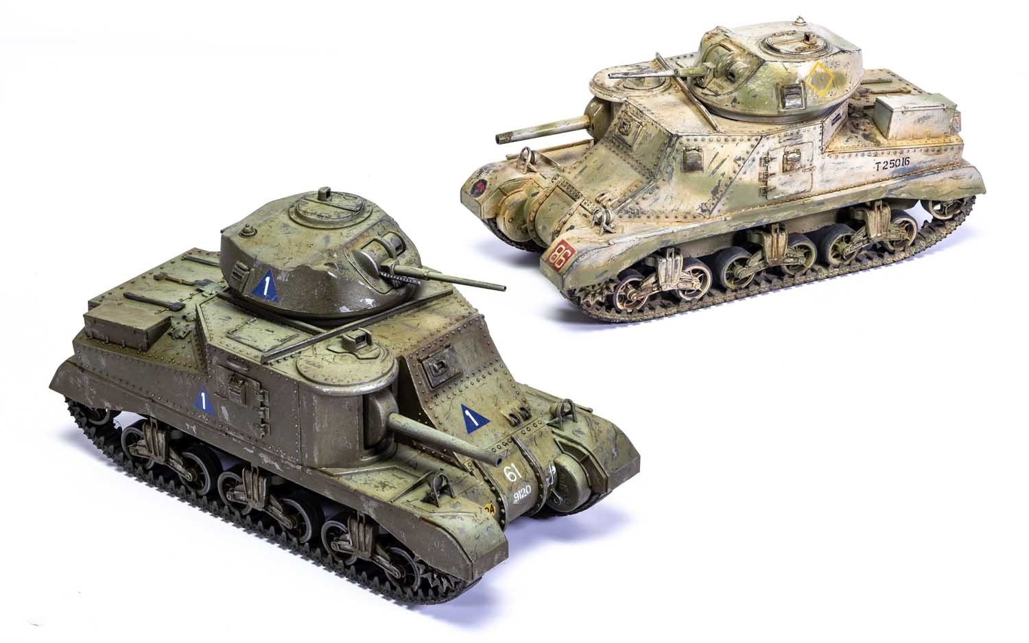 A1370 Сборная модель танка M3 Lee Grant Airfix