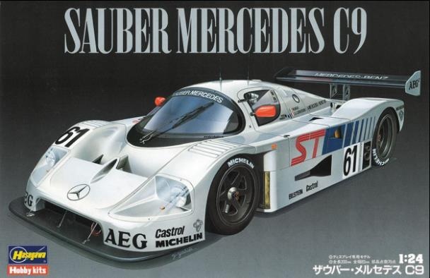 20306  Автомобиль Sauber Mercedes C9 (HASEGAWA) 1/24