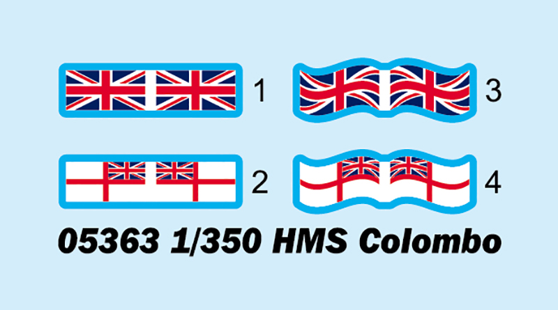 05363P Крейсер Colombo Trumpeter