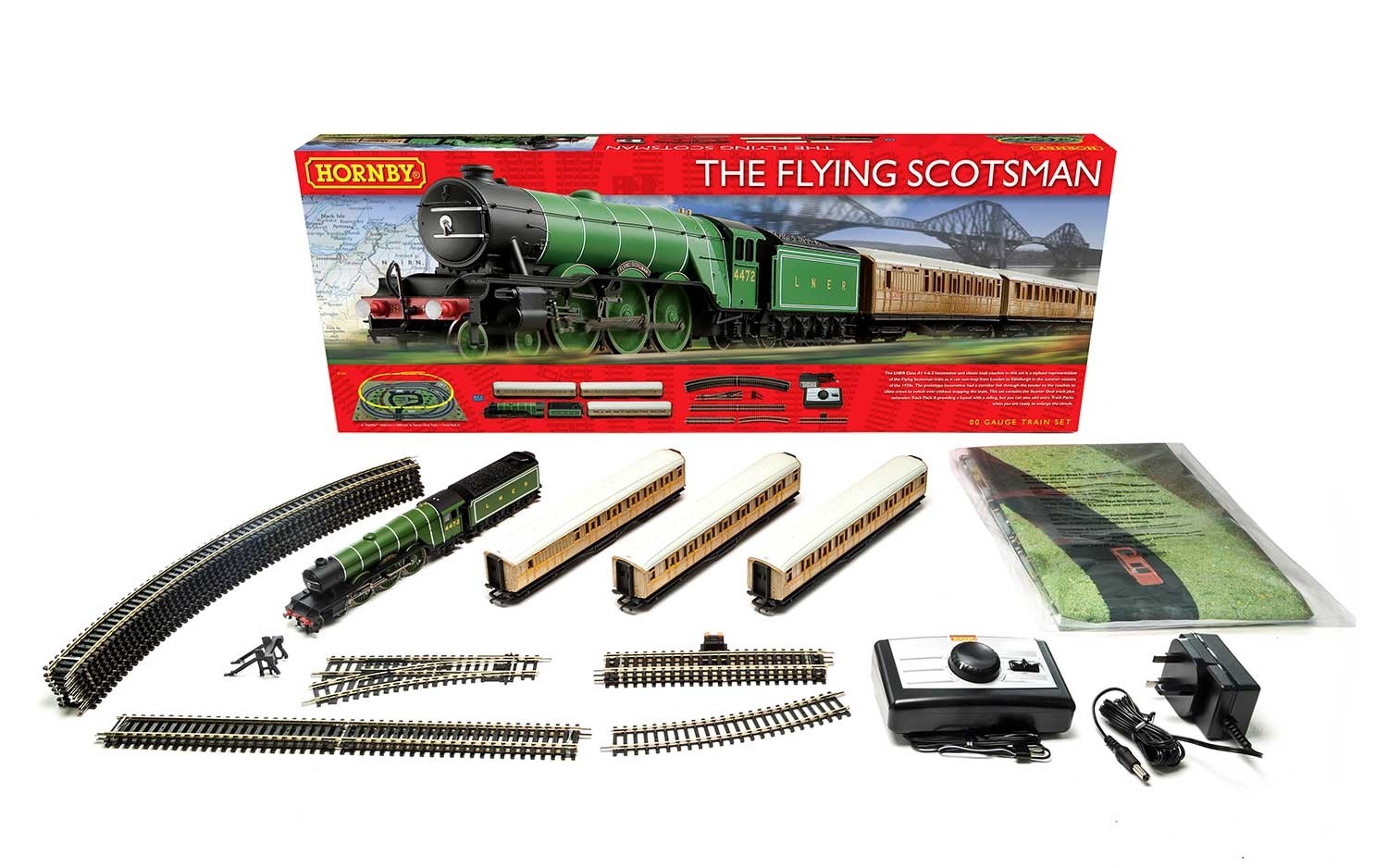 R1167 Подарочный набор железной дороги Flying Scotsman 00 Hornby