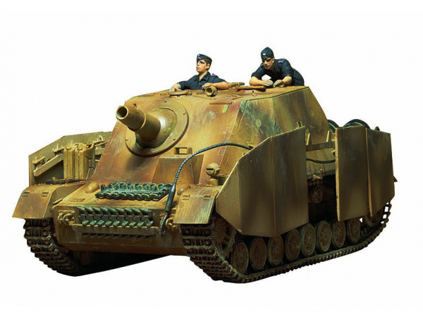 35077T Самоходное орудие Sturmpanzer IV BRUMMBAR  с 2 фигурами Tamiya