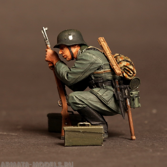 3524SOGA German infantryman. 1939-42 SOGA Miniatures