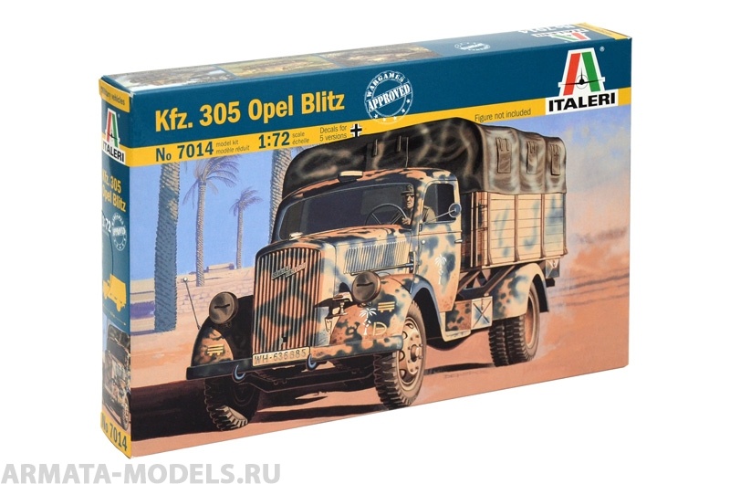 7014ИТ Автомобиль Opel Blitz Italeri
