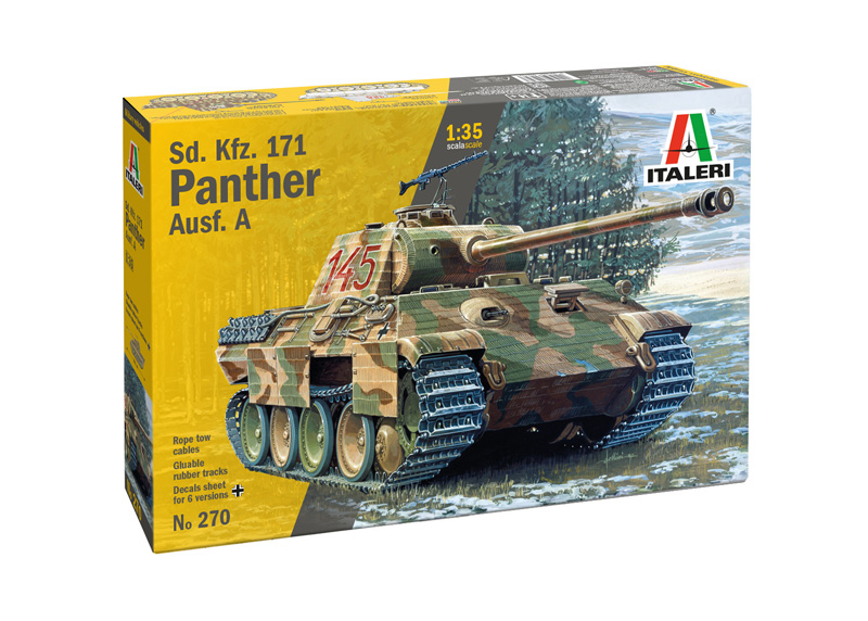 0270ИТ SD.KFZ. 171 PANTHER AUSF.A Italeri