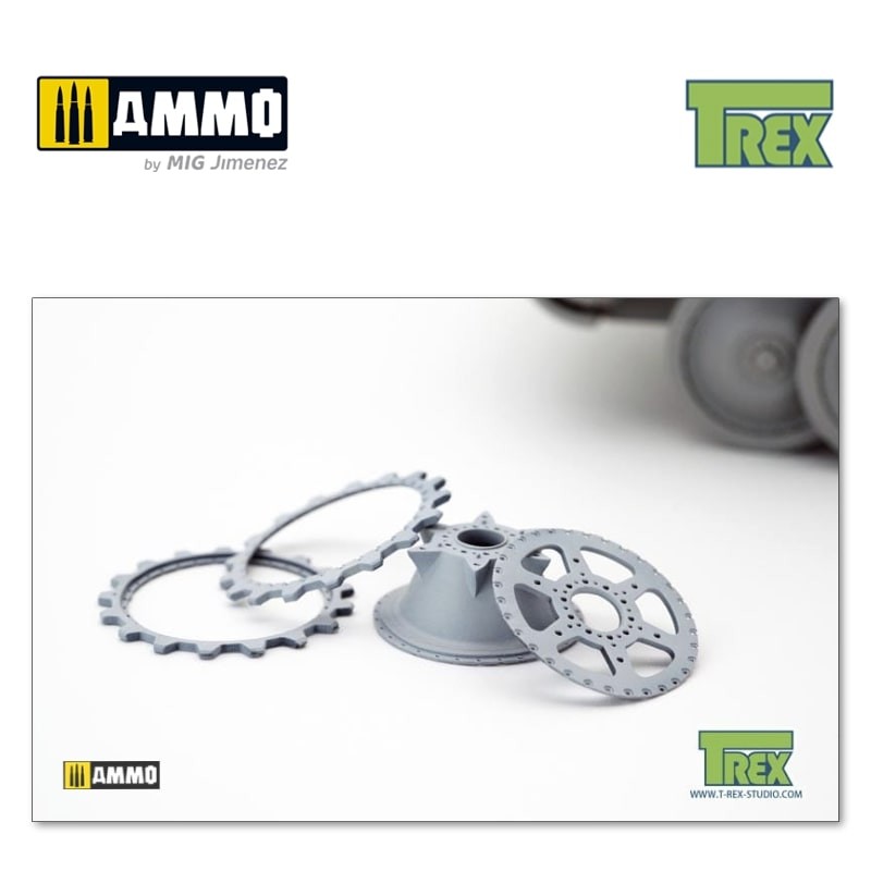 TR35031 Звездочка Panther Disassembled Sprocket Set A (1 pc)