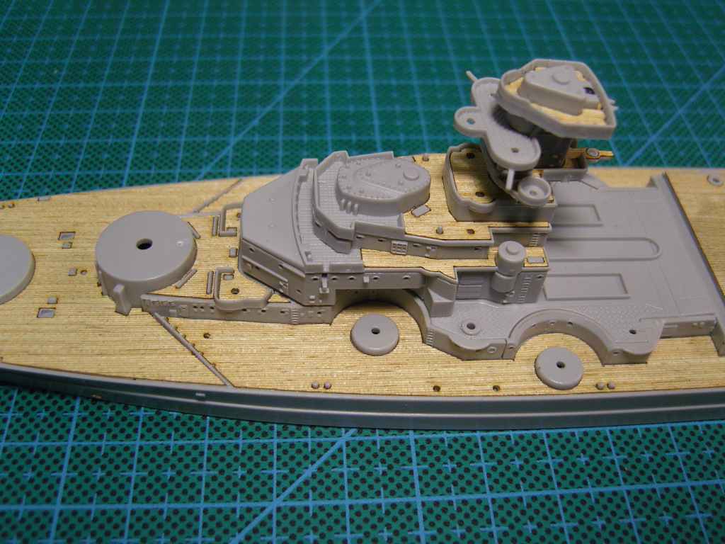 AW20007 Деревянная палуба для DKM Bismarck 1941