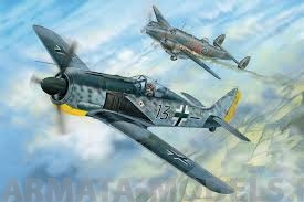 81802 Самолет Focke-Wulf FW190A-5 (HobbyBoss) 1/18 Hobby Boss