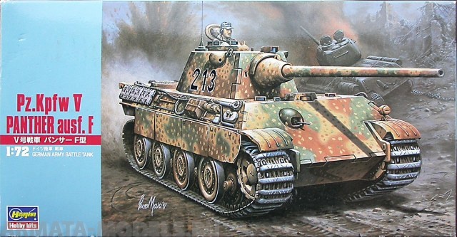 31140 Танк Pz.Kpfw V PANTHER AUSF.F. MT4 Hasegawa