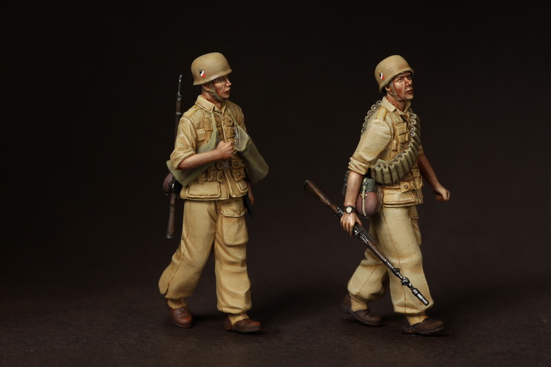 3612SOGA Fallschirmjager- Brigade Ramcke. El Alamein, August 1942. SOGA Miniatures