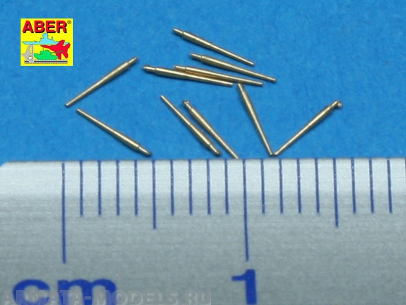 ABR-1:700-L-20  Дополнения для  Set of 10pcs 120 mm  barrels for Royal Navy ships для  1/700