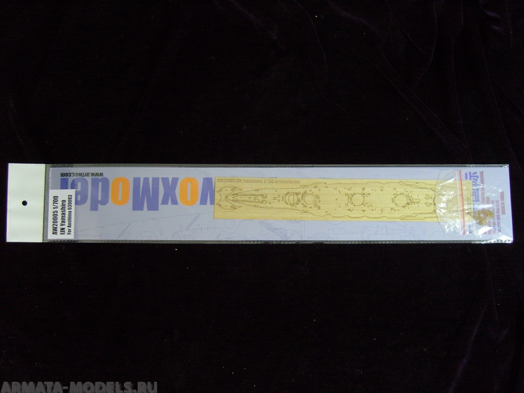 AW20005 Деревянная палуба для IJN Yamashiro