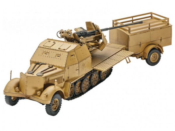 03207 Артиллерийский тягач Sd.Kfz. 7/2 Revell