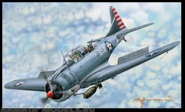 61801MER SBD-3-4 Dauntless Merit