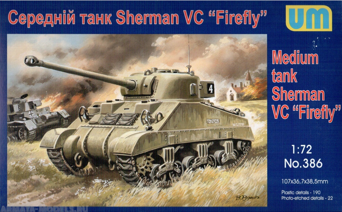UM386 Medium tank Sherman Firefly UM