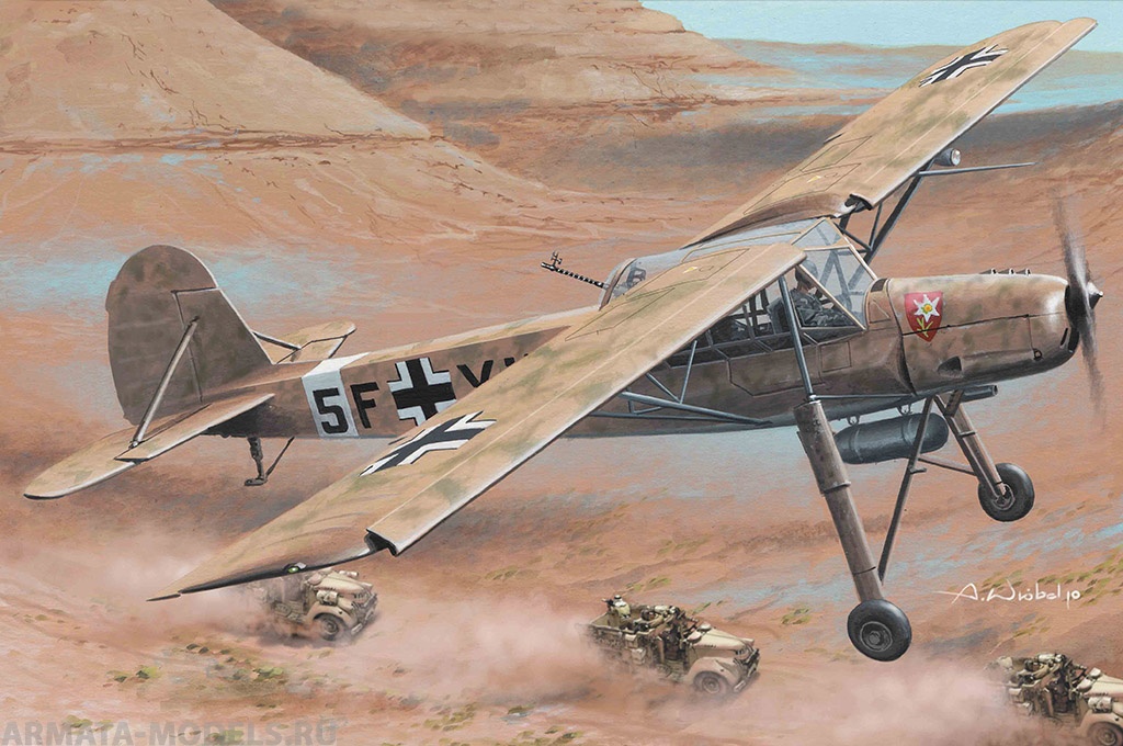 80181HB Fieseler Fi-156 C-3/TROP Storch Hobby Boss