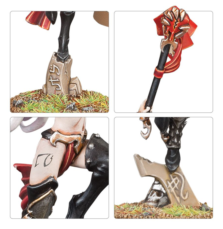 85-10 Набор Дочери Кхейна. Альвийские Ведьмы: Daughters of Khaine Witch Aelves