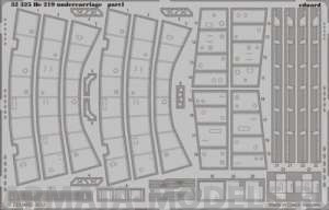 32325 Фототравление He 219 undercarriage for Revell Kit