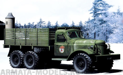 01101 Автомобиль  ЗИЛ-157  Trumpeter