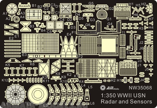 NW35068 WWII USN Shipborne Radar & Sensor Set