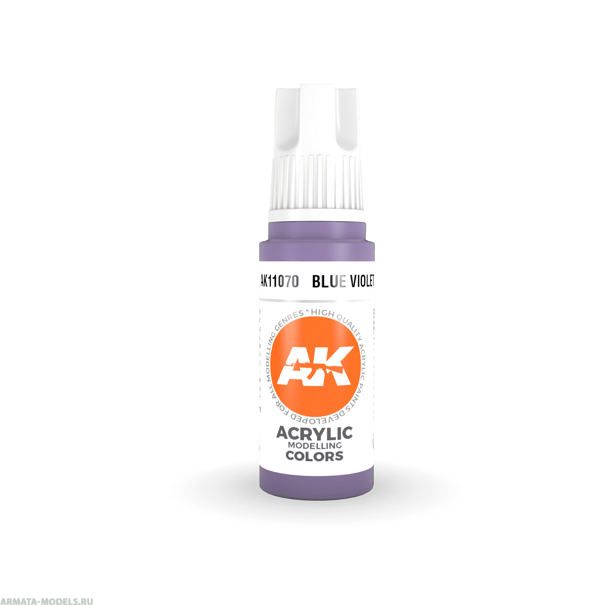 AK11070 Краска акриловая Blue Violet 17ml