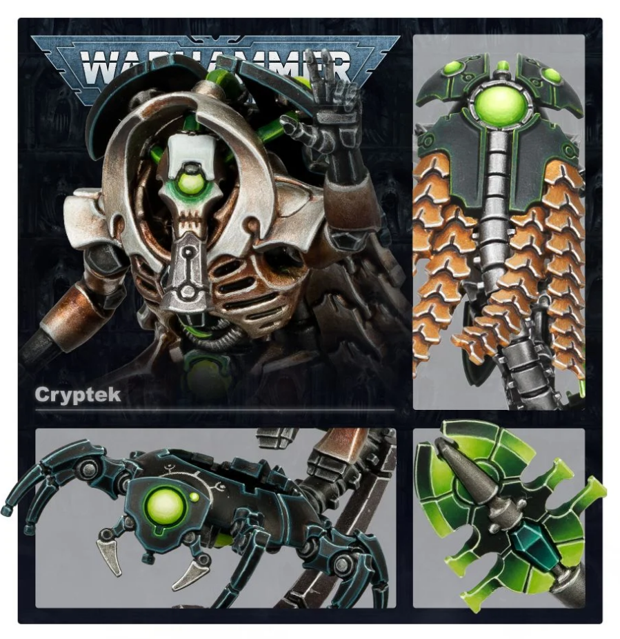 49-22GW Набор Некроны. Криптек (Necrons Cryptek)