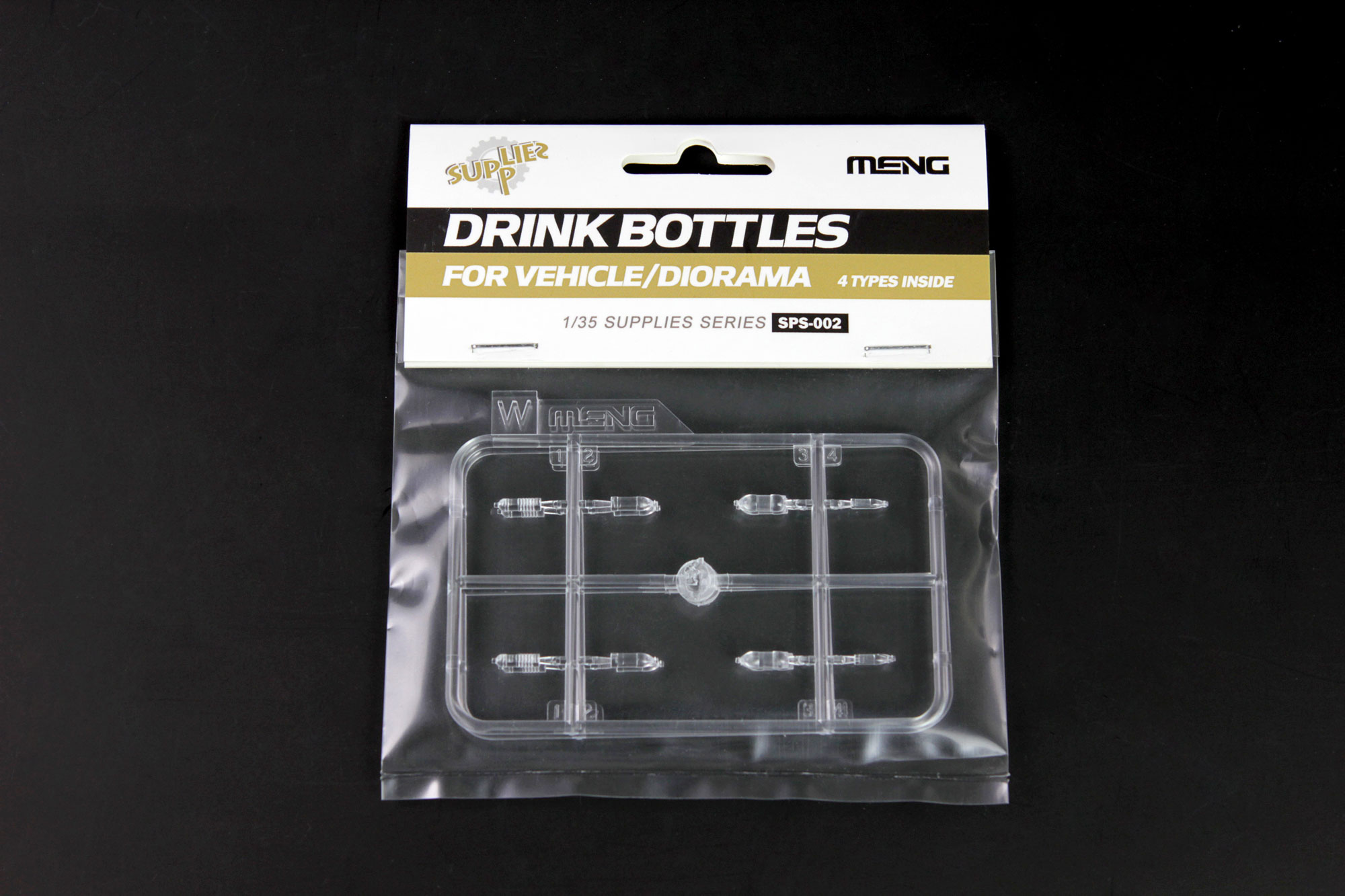 SPS-002 Drink Bottles for Vehicle/Diorama Meng