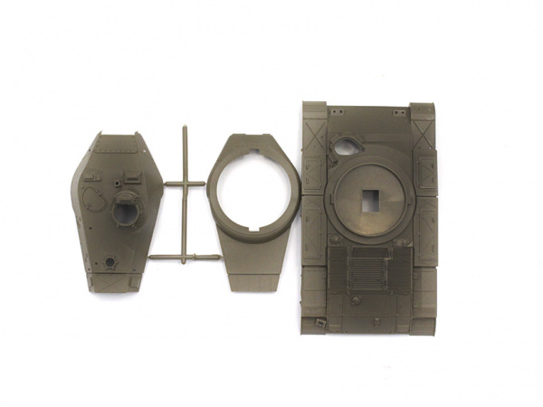 35055 Американский танк M41 Walker Bulldog (1 фигура командира и 2-мя фигурами солдат) Tamiya