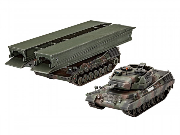03307 Танк Leopard 1A5 & Bridgelayer Biber Revell