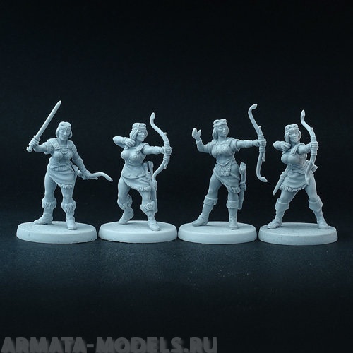 BV-sa-14 Игровая миниатюра  Slavic Archers Славянские Лучники BROTHER VINNI's