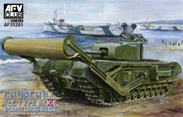 AF35285	Танк Churchill Mk.IV TLC Laying Device and Carpet ( Type A) AFV CLUB