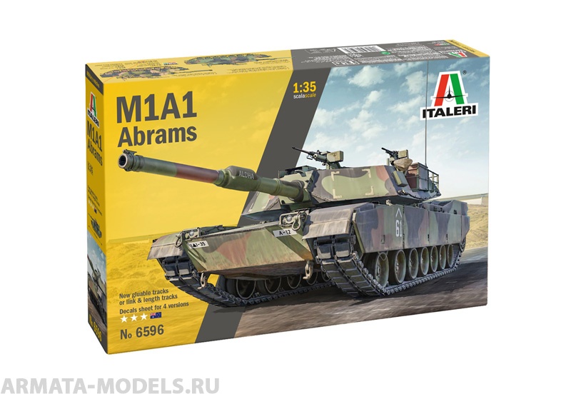 6596ИТ M1A1 ABRAMS Italeri