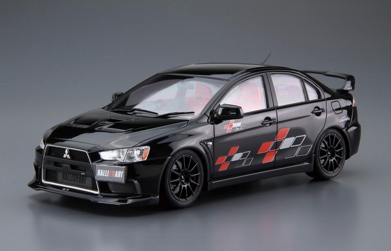05987 Mitsubishi Lancer Evolution X RalliArt '07 Aoshima