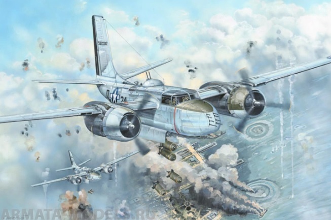 83213 Самолет A-26B Invader Hobby Boss